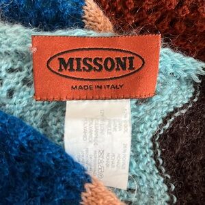 Missoni Wool and Mohair knitted scarf